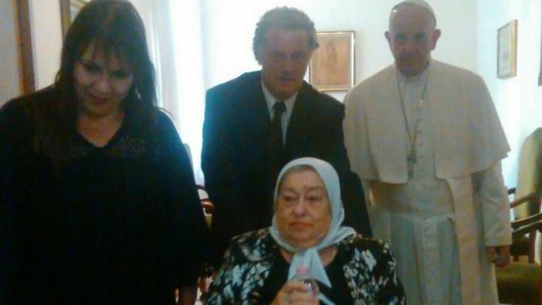 El Papa Francisco recibió a Hebe de Bonafini