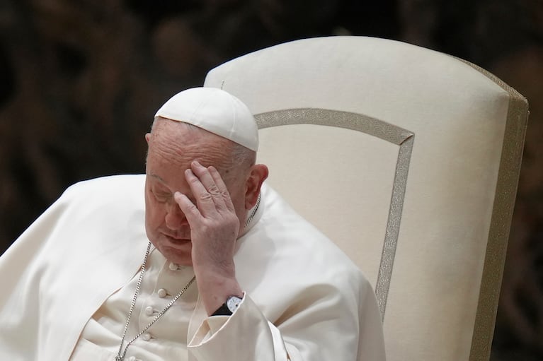 El Papa Francisco y su delicado estado de salud. (AP Foto/Alessandra Tarantino)