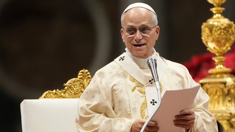 El papa León XIV se pronunció sobre la detención de Maduro. (AP Foto/Gregorio Borgia)