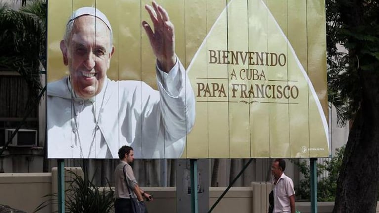 El Papa llegó a Cuba