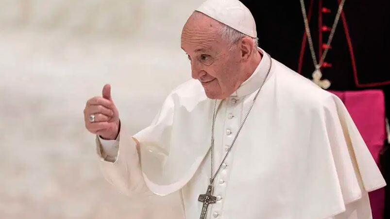 El Papa pidió una ley para la unión civil entre personas homosexuales.