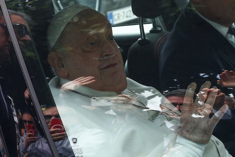 El Papa recibió el alta el domingo.