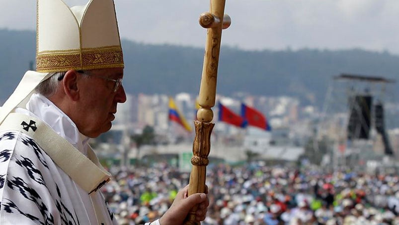 El Papa volvió a convocar a una multitud.