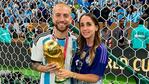 El "Papu" y Linda, protagonistas de una tierna foto.