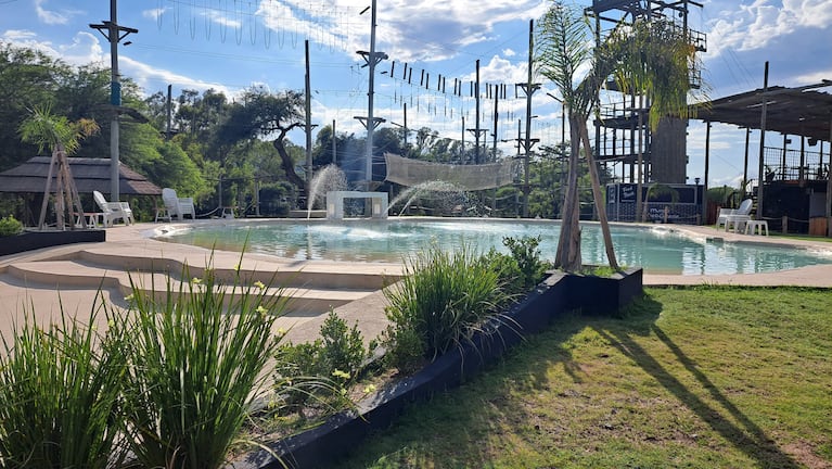 El Parque Cocoguana está en Malagueño y fue donde murió una nena mendocina.