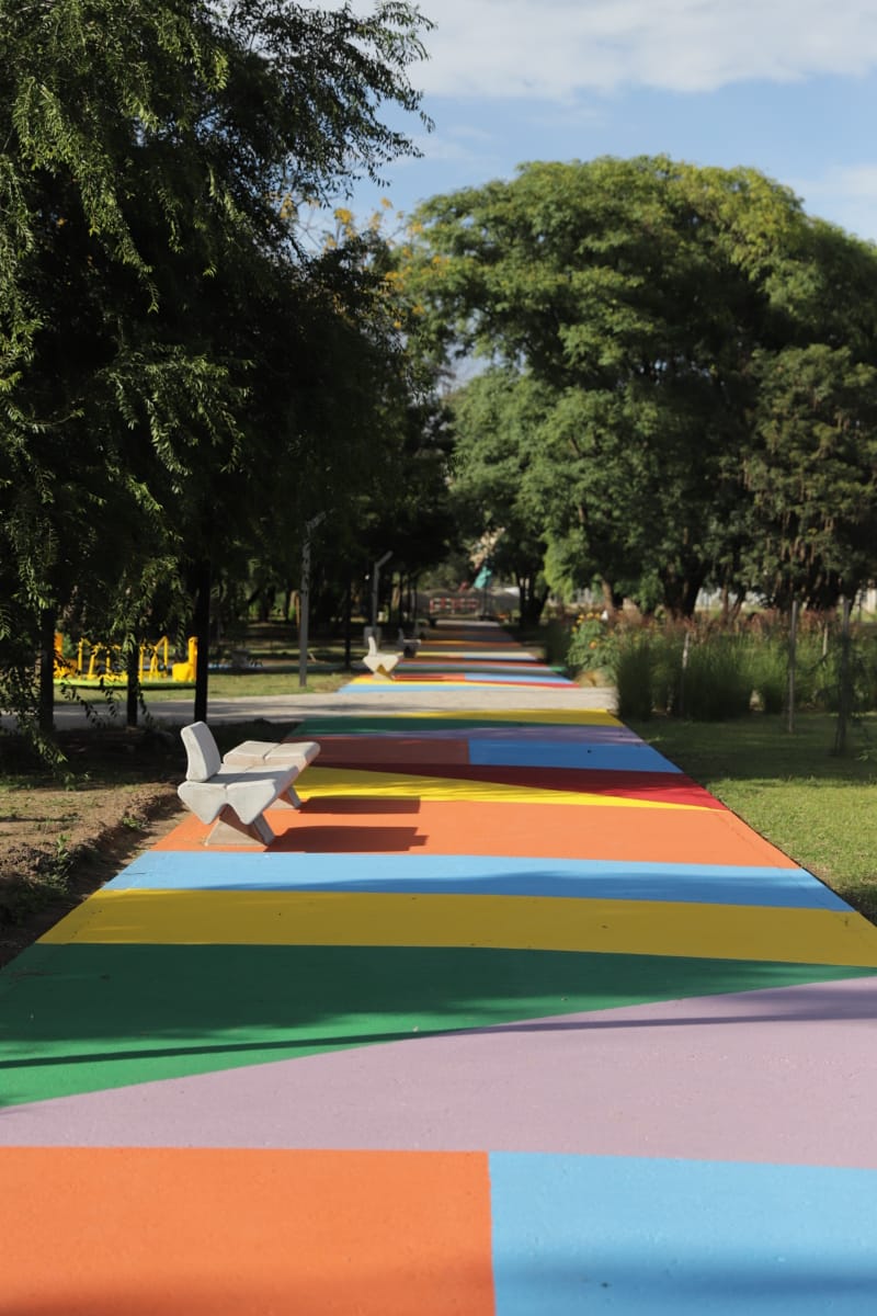 El Parque del Chateau fue inaugurado esta sábado.