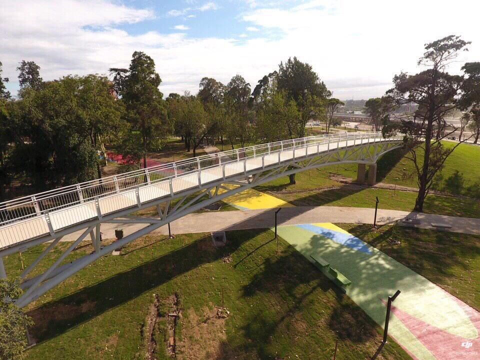 El Parque del Chateau fue inaugurado esta sábado.