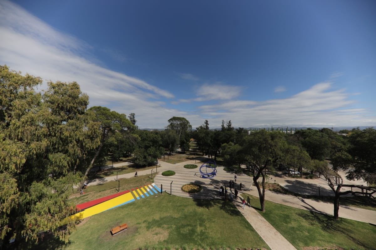 El Parque del Chateau fue inaugurado esta sábado.