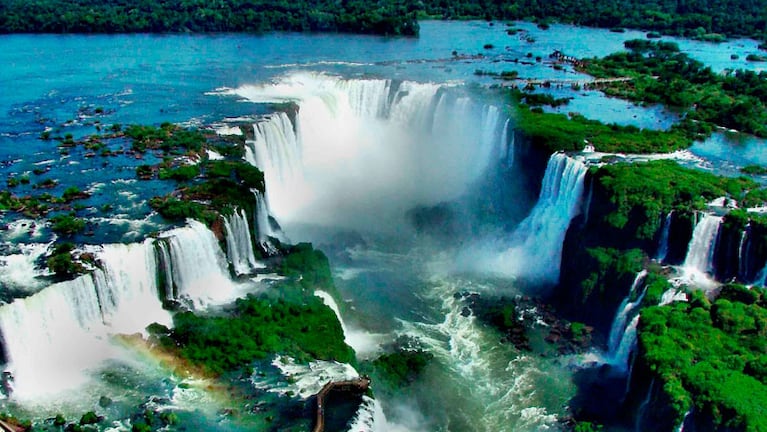 El parque nacional Iguazú estuvo cerrado duratne dos horas.