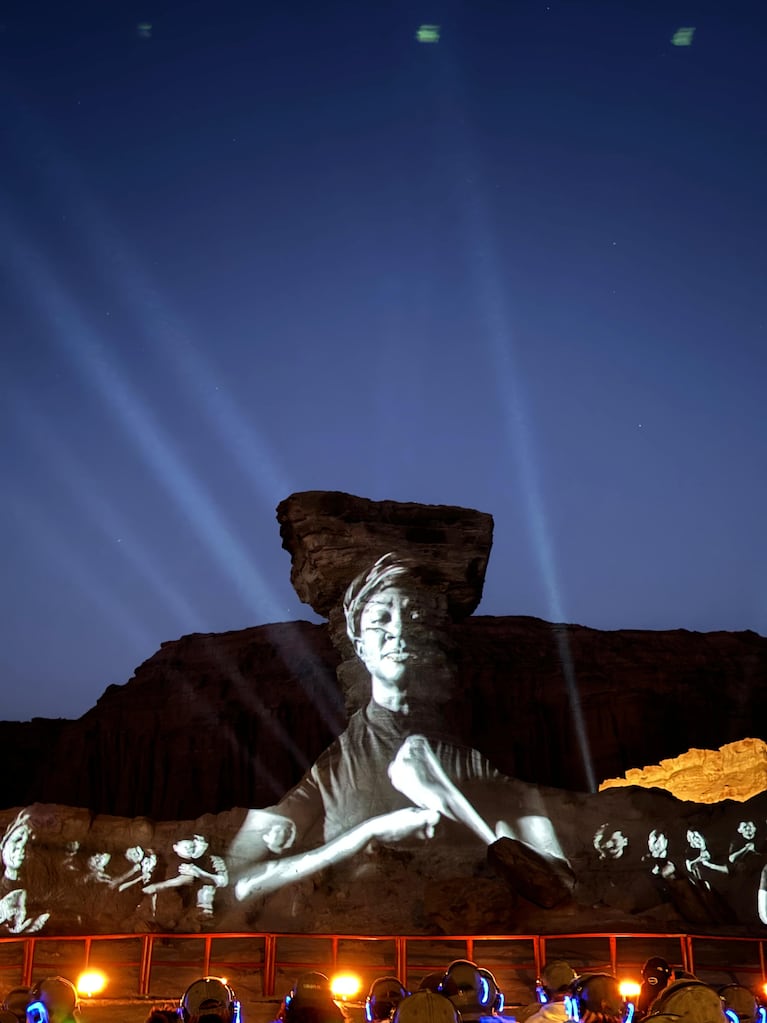 El Parque Nacional Ischigualasto significa ‘Valle de la muerte’ pero fue el escenario de una cita ‘Viva la vida’.