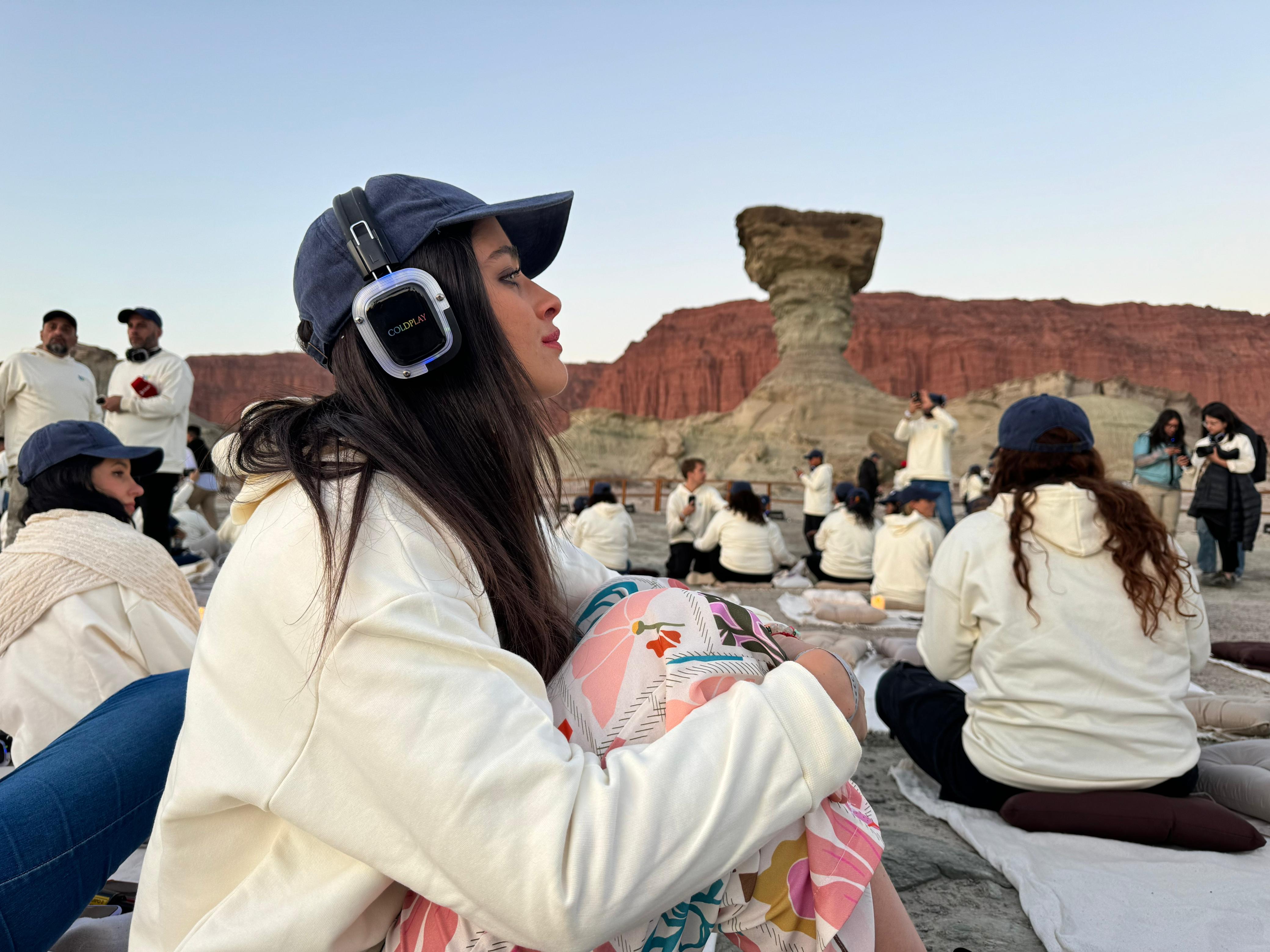 El Parque Nacional Ischigualasto significa ‘Valle de la muerte’ pero fue el escenario de una cita ‘Viva la vida’.