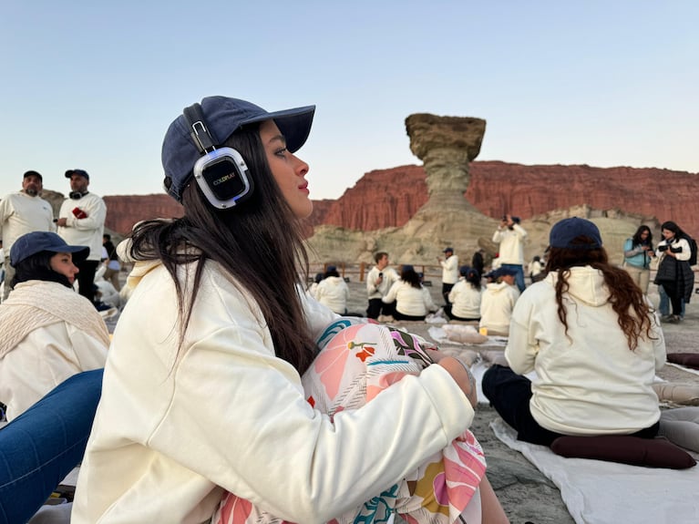 El Parque Nacional Ischigualasto significa ‘Valle de la muerte’ pero fue el escenario de una cita ‘Viva la vida’.