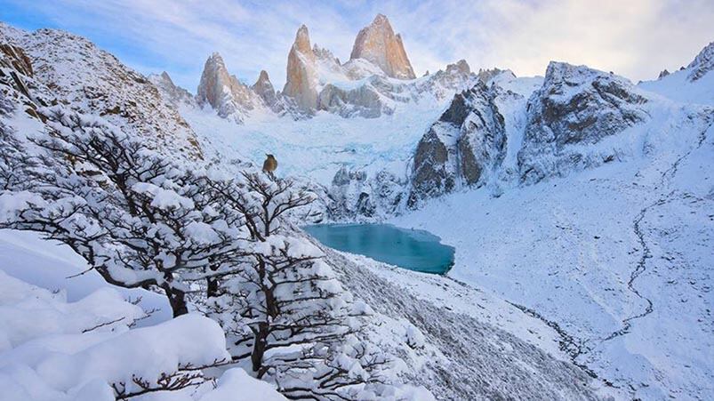 El Parque Nacional Los Glaciares, de Argentina, fue una de las fotos premiadas en el concurso.