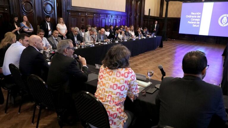 El pasado 25 de marzo se realizó la primera reunión de Cofesa con todo los ministros de salud del país.