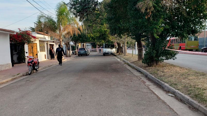 El pasaje del brutal asesinato. Foto: Néstor Ghino/ElDoce. 