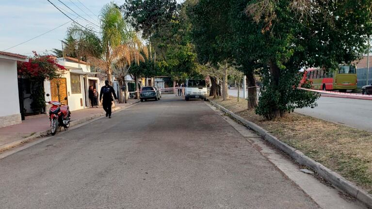 El pasaje del brutal asesinato. Foto: Néstor Ghino/ElDoce.
