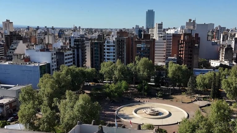 El Paseo de Sobremonte se configura como un "descanso" en medio de los edificios del centro.