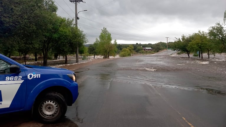 El paso de la tormenta de Santa Rosa fue con abundante lluvia en Córdoba.