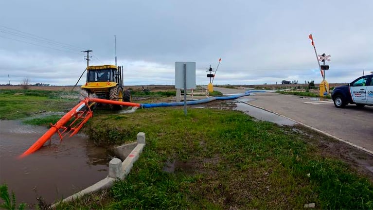 El paso de la tormenta de Santa Rosa fue con abundante lluvia en Córdoba.