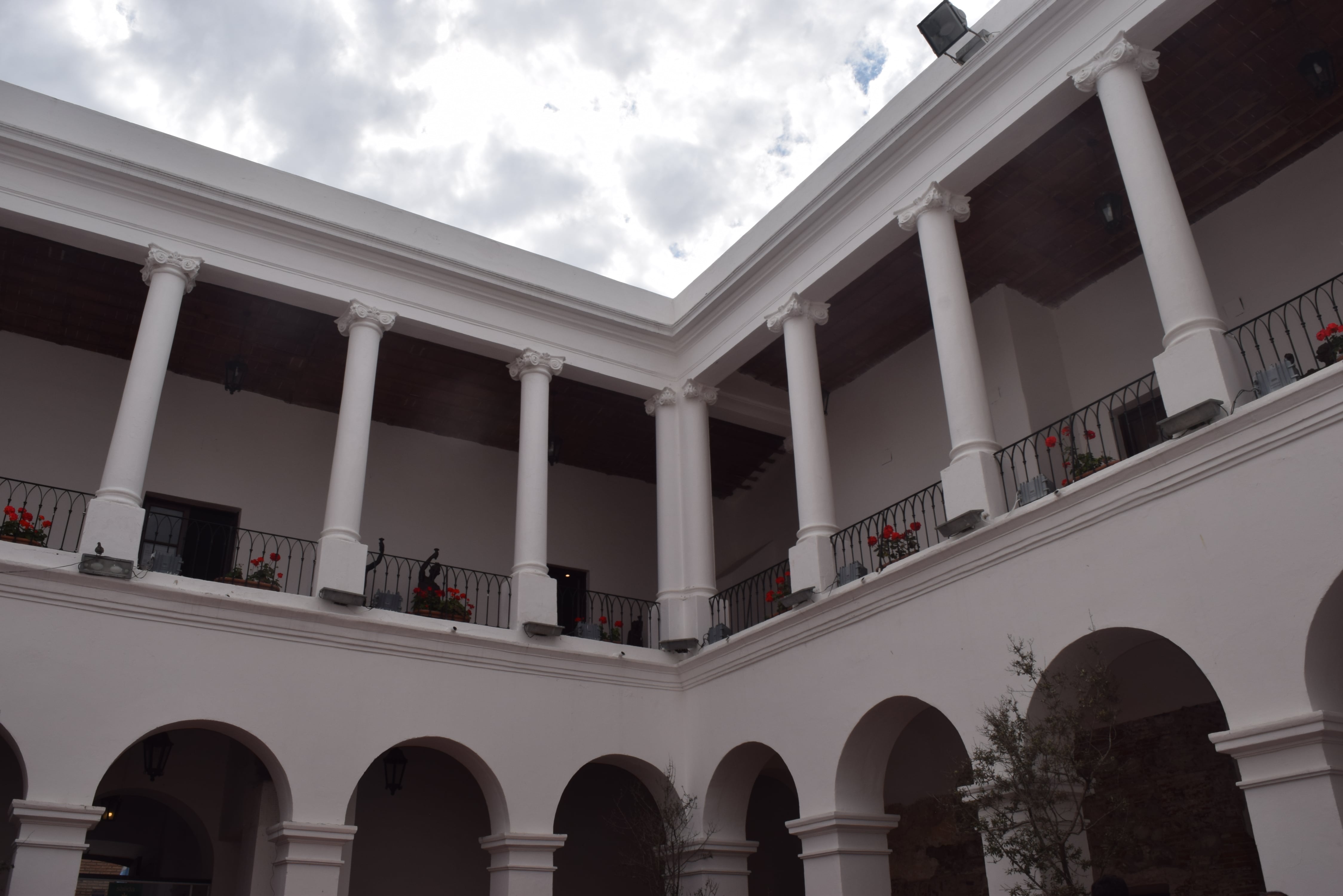 El patio del Cabildo Histórico de Córdoba.