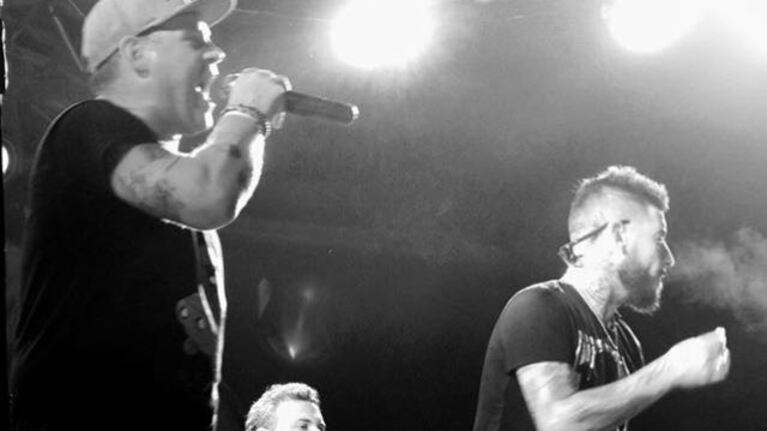 El Pepo visitó a Ulises en su show del 28/02 en el boliche de Buenos Aires.