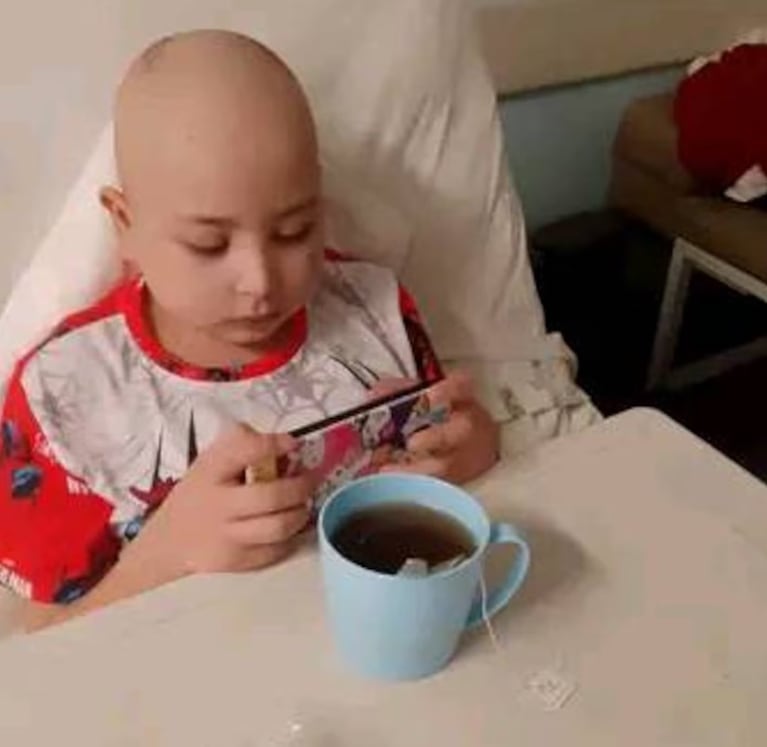 El pequeño Francisco, que murió tras un cáncer.