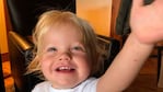 El pequeño Mirko, sonriente en sus vacaciones. Foto: Instagram @mirko_ok