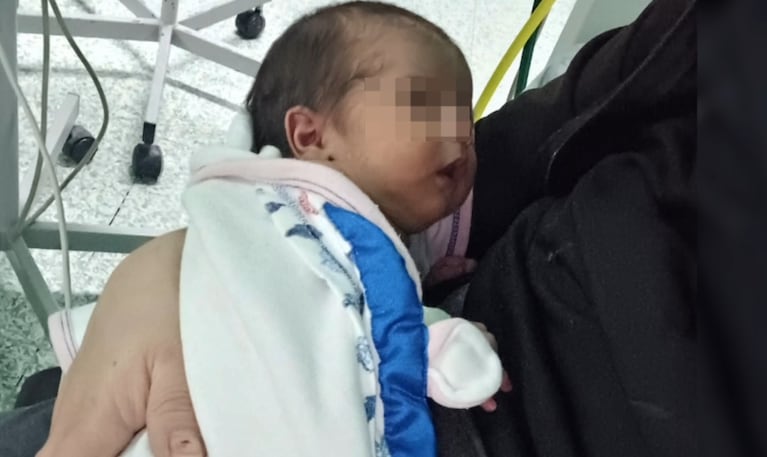 El pequeño recibió el alta luego de ser derivado al hospital.