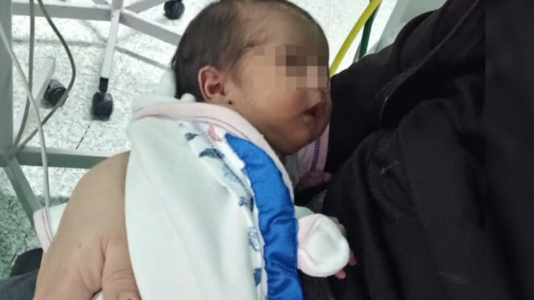 El pequeño recibió el alta luego de ser derivado al hospital.