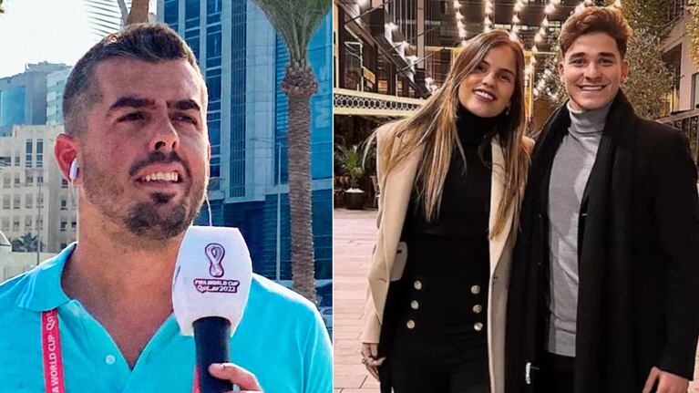 El periodista hizo que el jugador contara que iba a ser papá cuando aún no lo había comunicado.