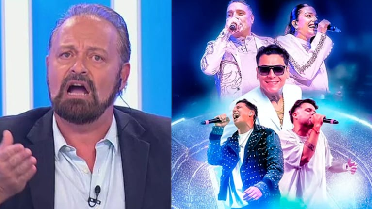 El periodista Tartu criticó duramente al cuarteto.