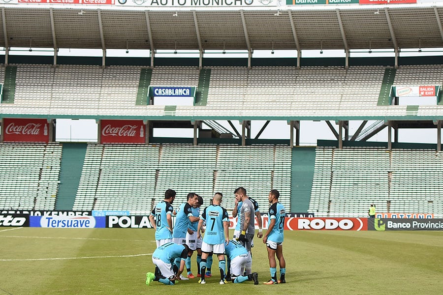 El Pirata festejó sobre el final ante la Lepra. Foto: Lucio Casalla / ElDoce.tv