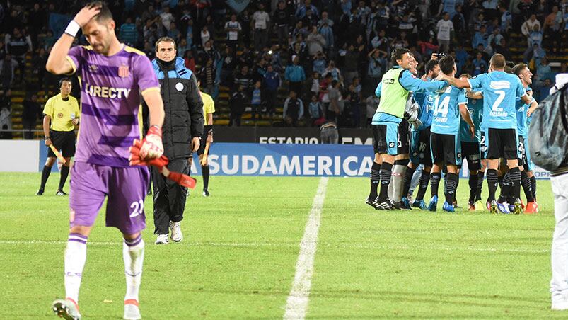 El Pirata se tomó revancha en la segunda fase de la Sudamericana. Foto: Lucio Casalla / ElDoce.tv.