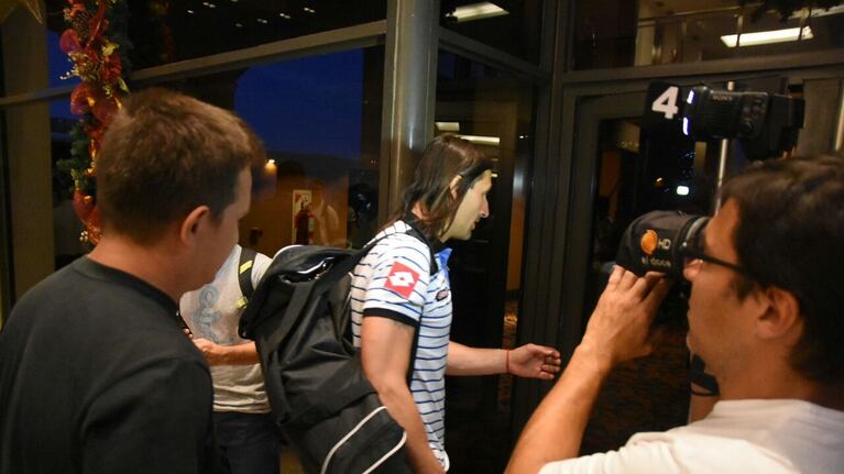 El Pirata ya está en el norte del país para pelear por el pase a la final. Foto: Lucio Casalla / ElDoce.tv.