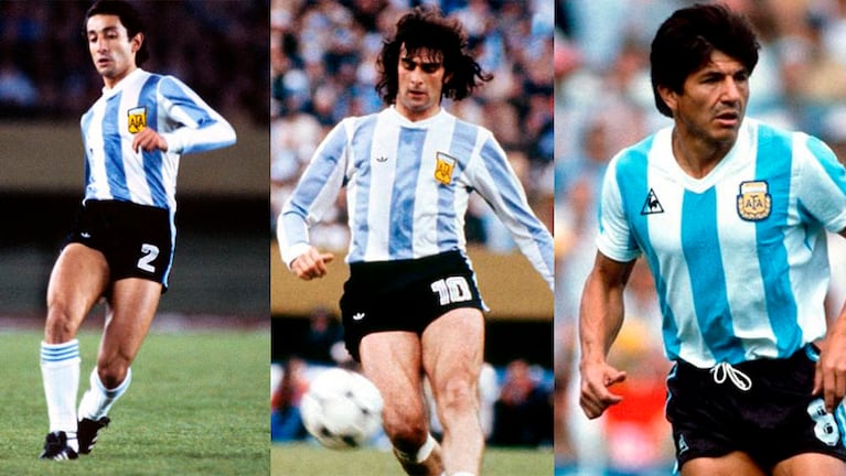 El Pitón, el Matador y Galván, símbolos del fútbol cordobés.