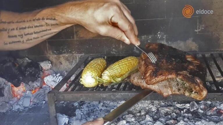 El Plan: matambrito asado y una jugosa charla con el chef Fernando Trocca