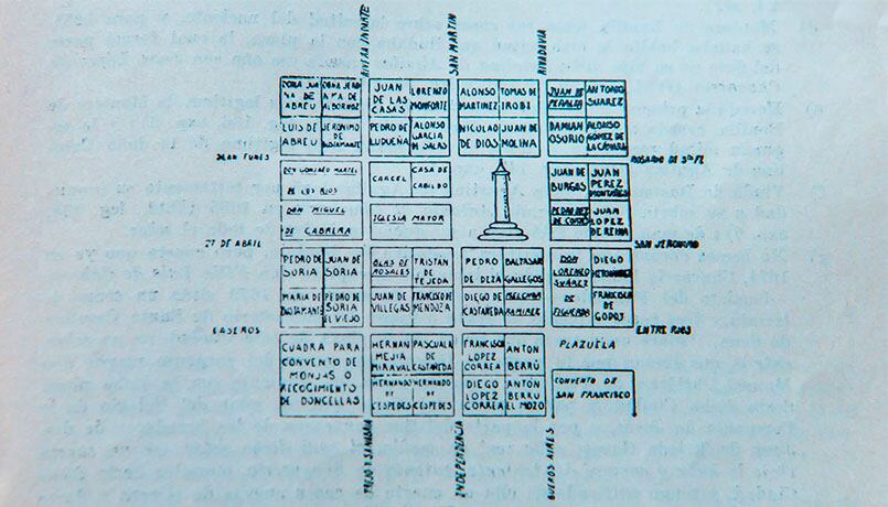 El plan original comprendía la construcción de 70 cuadras.