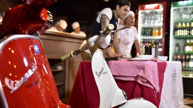 El Plan y una opción que combina motos y pizzas bien tanas.