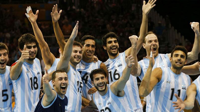 El plantel de Julio Velasco hizo historia en el voley argentino.