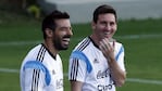 El Pocho Lavezzi y Lionel Messi son muy amigos.