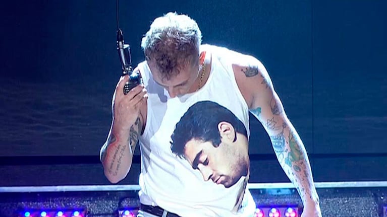 El Polaco puso su cuerpo, su voz... y su alma.