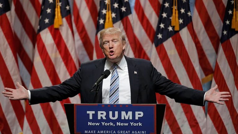 El polémico Trump competirá por la presidencia ante Hillary Clinton. Foto: Reuters