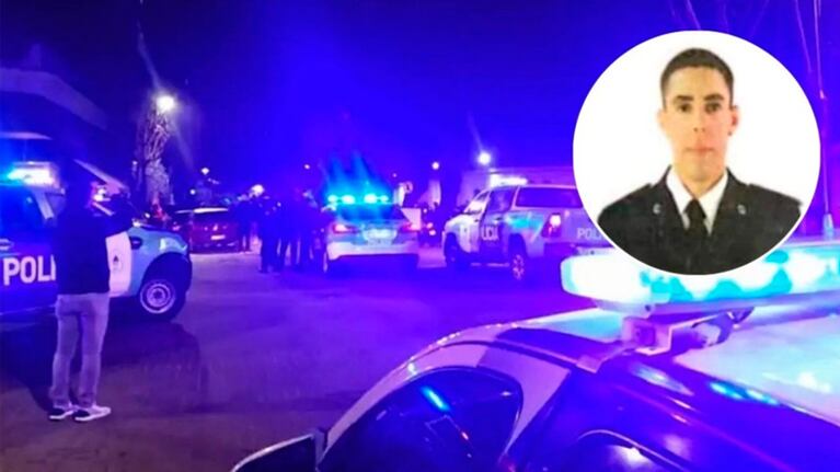 El policía murió después de ser trasladado al hospital.