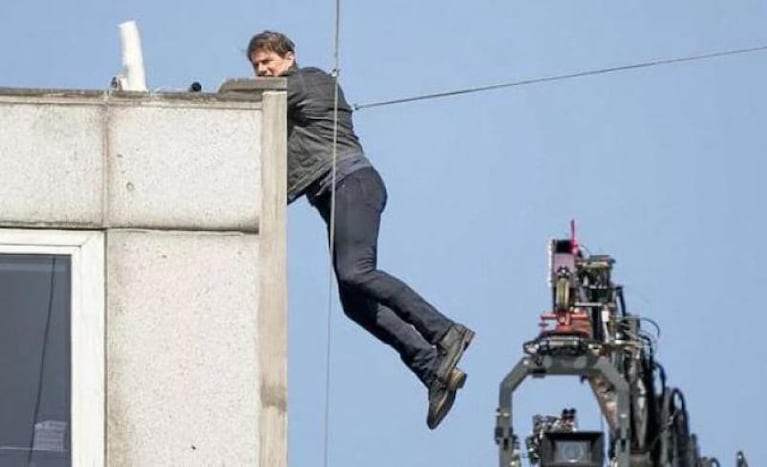 El porrazo de Tom Cruise durante el rodaje de Misión Imposible