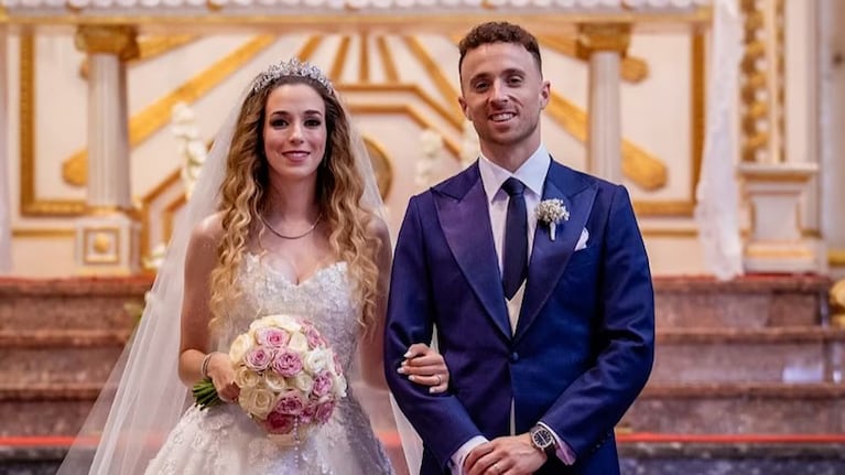 El portugués y su esposa se habían casado el pasado 22 de junio.
