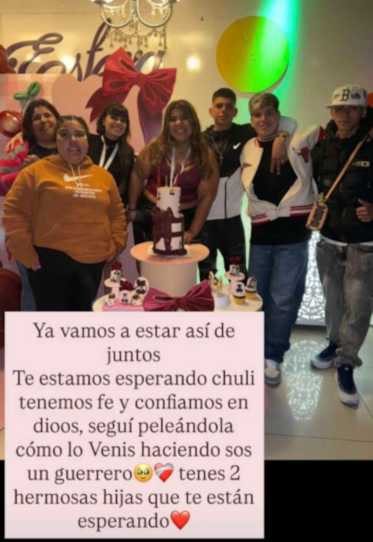 El posteo de Brisa, la melliza de Thiago Medina.