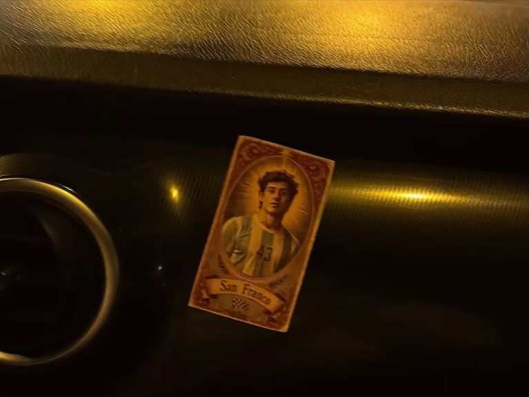 El posteo de Colapinto.