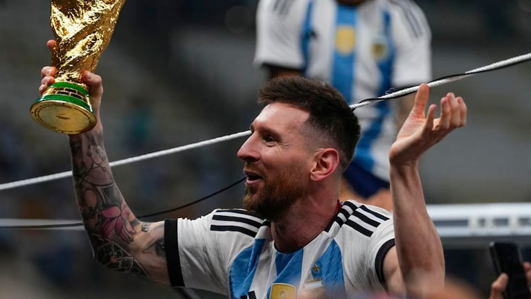 El posteo de Messi con la Copa va por el récord de likes en Instagram: cuántos le faltan