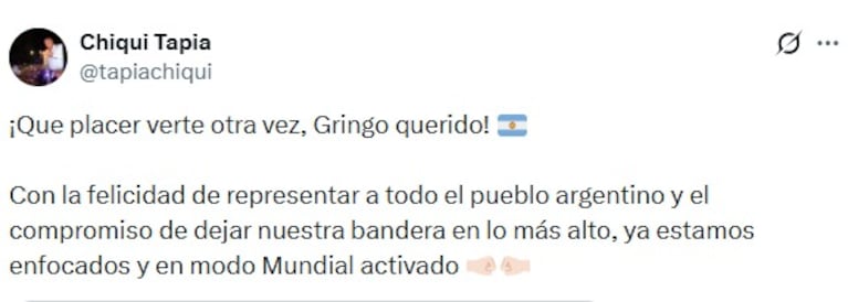 El Posteo del Chiqui Tapia.