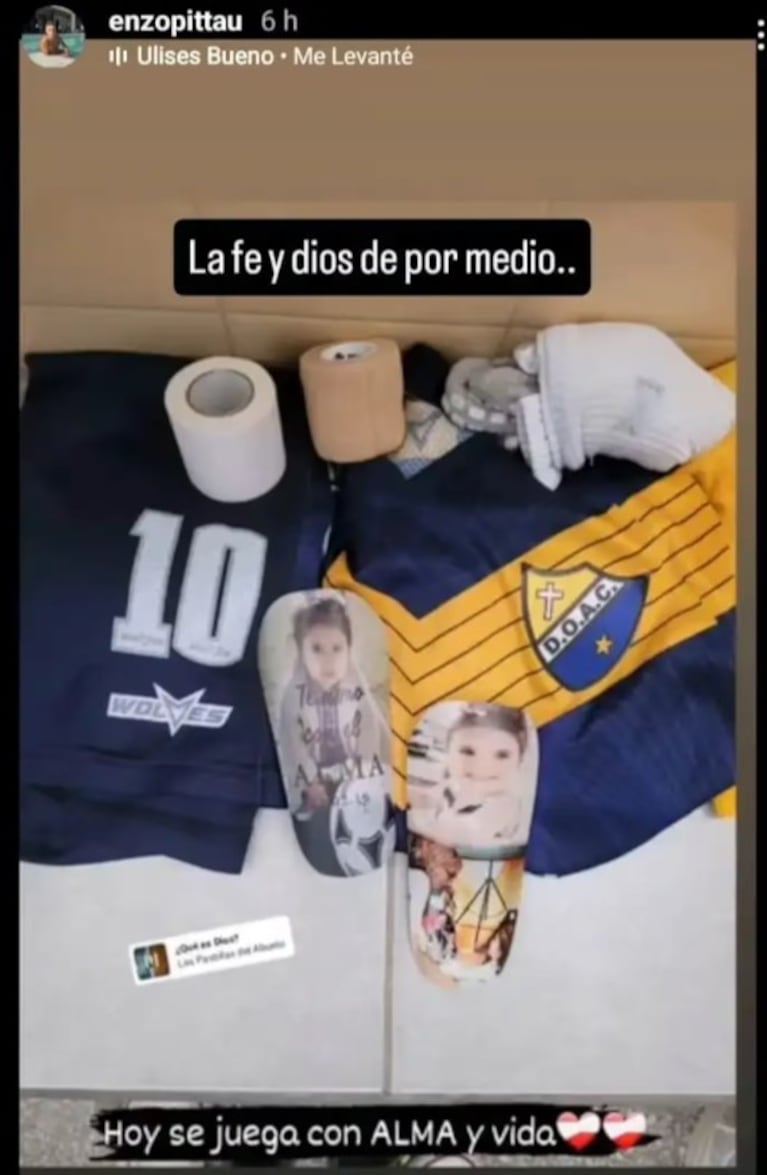El posteo del jugador que murió en Chaco.